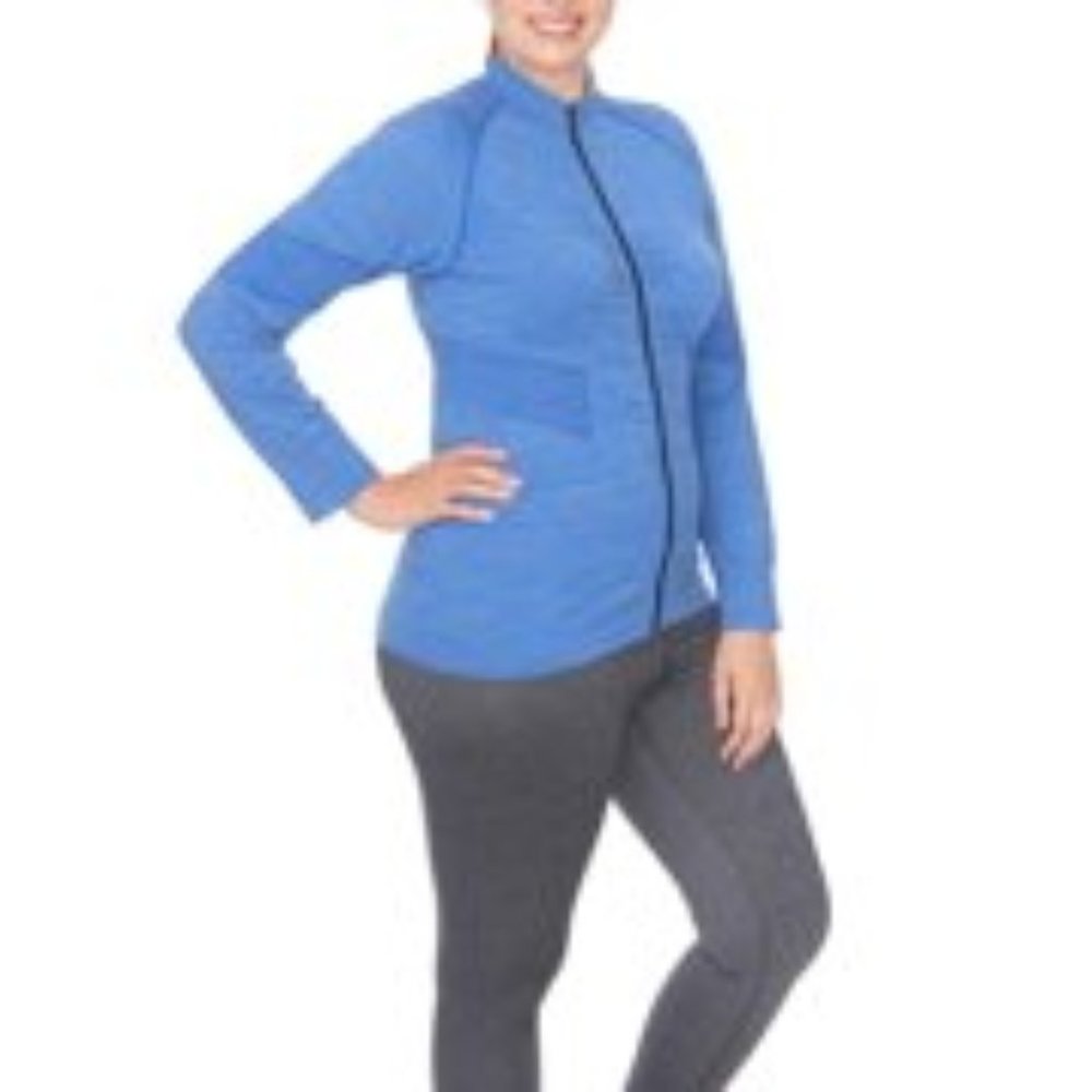 Seamless Active Zip-front Jacket